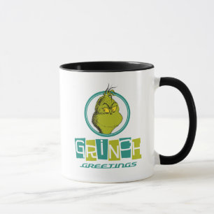Dr. Seuss Grinch-Grüße Tasse