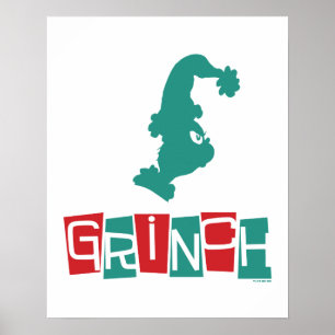 Dr. Seuss   Grinch - Rot & Grün Poster