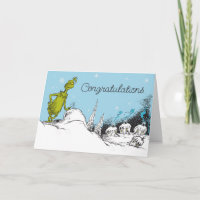Dr. Seuss | Grinch Winter Baby Herzlichen Glückwun