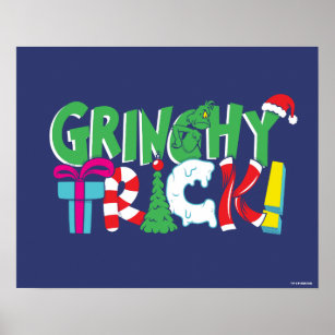 Dr. Seuss   Grinchy Trick Poster