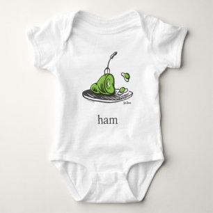 Dr. Seuss   Grüne Eier mit Schinken Baby Strampler