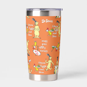 Dr. Seuss Grüne Eier mit Schinken Charakter-Muster Thermobecher