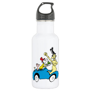 Dr. Seuss Grüne Eier mit Schinken Charaktere im Au Edelstahlflasche
