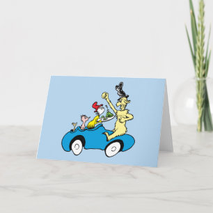 Dr. Seuss Grüne Eier mit Schinken Charaktere im Au Karte