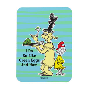 Dr. Seuss Grüne Eier mit Schinken Freund & Sam Magnet
