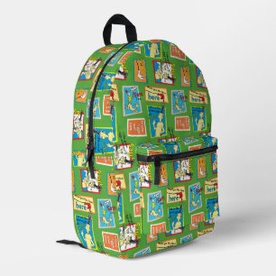 Dr. Seuss Grüne Eier mit Schinken Geschichte Zitat Bedruckter Rucksack