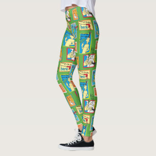 Dr. Seuss Grüne Eier mit Schinken Geschichte Zitat Leggings