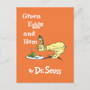 Dr. Seuss   Grüne Eier mit Schinken Postkarte