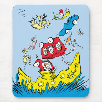 Dr. Seuss | Grüne Eier mit Schinken Szene Mousepad