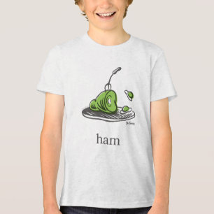 Dr. Seuss Grüne Eier mit Schinken Tri-Blend Shirt