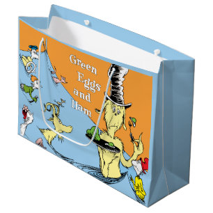 Dr. Seuss Grüne Eier mit Schinken Wasserszene Große Geschenktüte