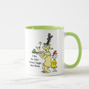Dr. Seuss Grüne Eier und Schinken Freund & Sam Tasse