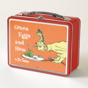 Dr. Seuss   Grüne Eier und Schinken Metall Brotdose