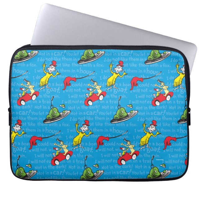 Dr. Seuss | Grüne Eier und Schinken Storybook Must Laptopschutzhülle (Vorderseite)
