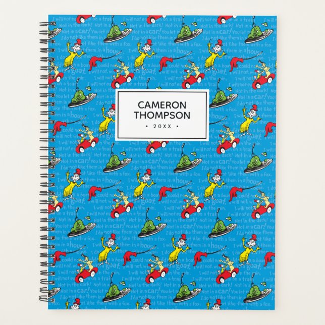 Dr. Seuss | Grüne Eier und Schinken Storybook Must Planer (Vorderseite)