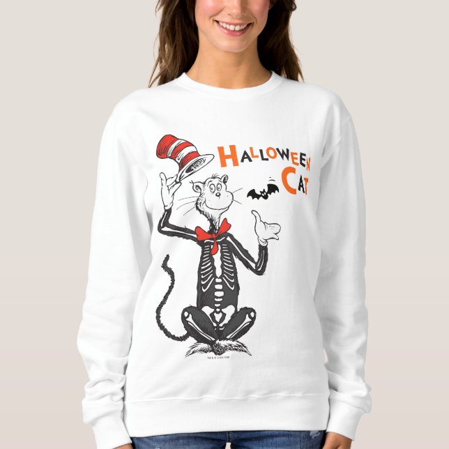 Dr. Seuss | Halloween Cat in the Hat Sweatshirt (Vorderseite)