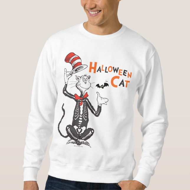 Dr. Seuss | Halloween Cat in the Hat Sweatshirt (Vorderseite)