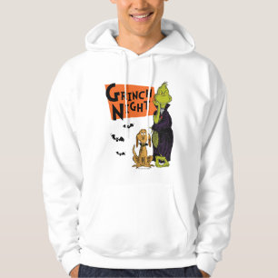 Dr. Seuss Halloween Grinch Nacht Grafik Hoodie