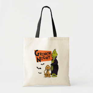 Dr. Seuss   Halloween Grinch Nacht Grafik Tragetasche
