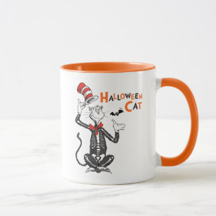 Dr. Seuss Halloween-Katze im Hut Tasse