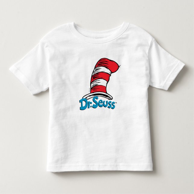Dr. Seuss Hat Logo Kleinkind T-shirt (Vorderseite)