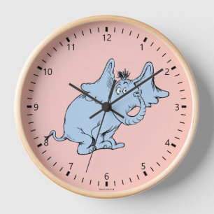 Dr. Seuss   Horton blickt zur Seite Uhr