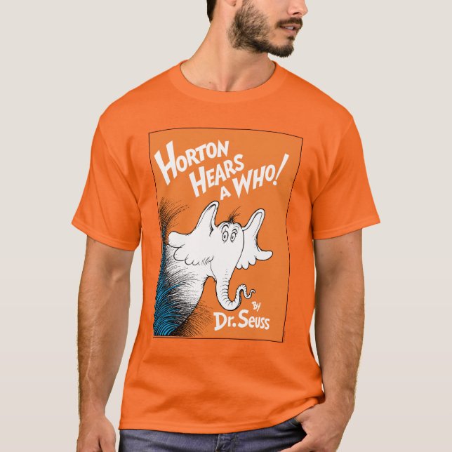 Dr. Seuss | Horton hört A Who the Book T-Shirt (Vorderseite)