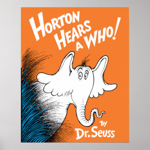 Dr. Seuss   Horton hört ein Hu! Das Buch Poster