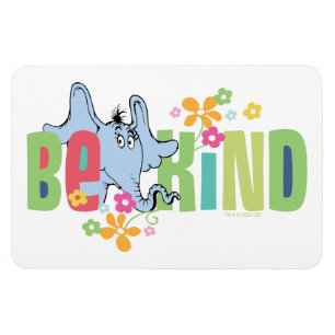 Dr. Seuss Horton Hört Ein Hu   Sei Freundlich Magnet