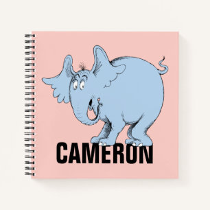 Dr. Seuss   Horton hört ein Huu Notizbuch