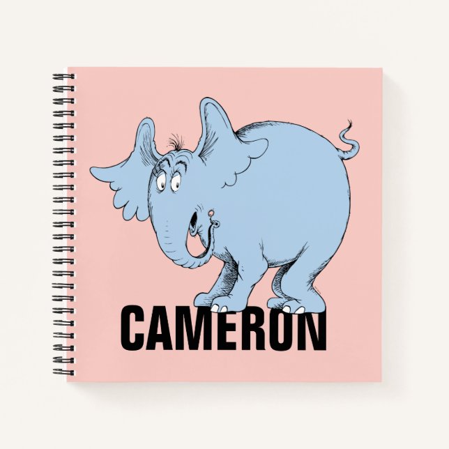 Dr. Seuss | Horton Hört Wen Notizbuch (Vorderseite)