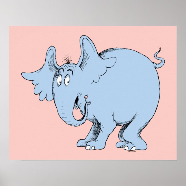 Dr. Seuss | Horton Hört Wen Poster (Vorne)