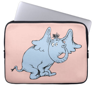Dr. Seuss Horton Seitenblick Laptopschutzhülle