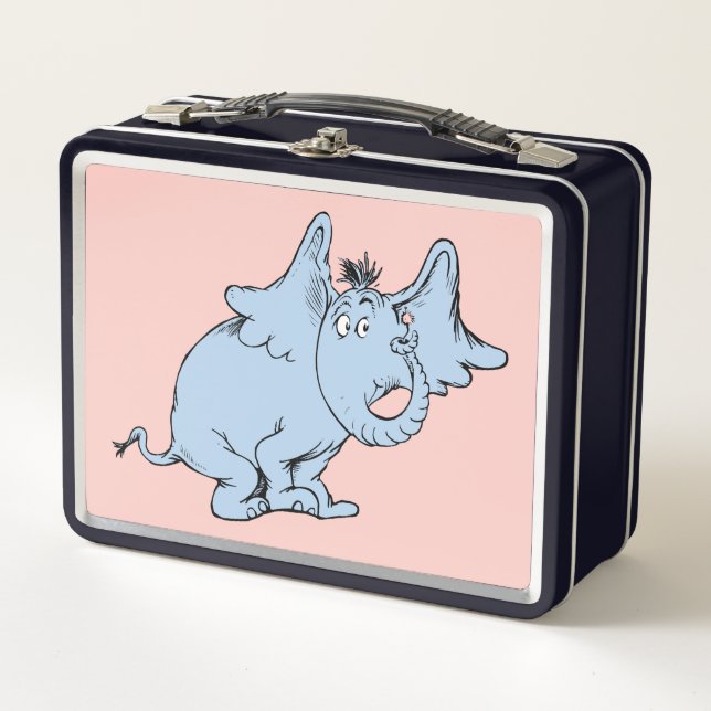 Dr. Seuss | Horton Side Look Metall Brotdose (Vorderseite)