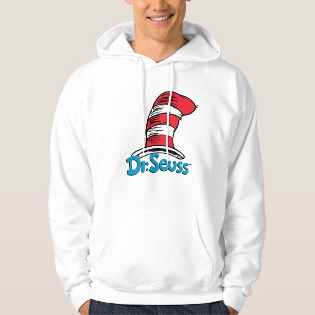 Dr. Seuss-Hut-Logo Hoodie (Vorderseite)