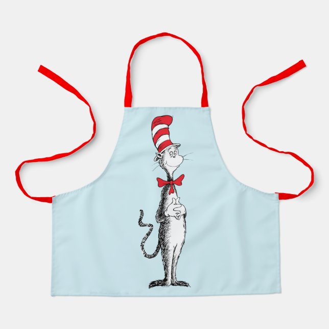 Dr. Seuss I Cat in the Hat Stehend Tall Schürze (Vorderseite)