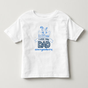 Dr. Seuss I Liebe Sie Vater überall Kleinkind T-shirt