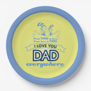 Dr. Seuss I Liebe Sie Vater überall Pappteller