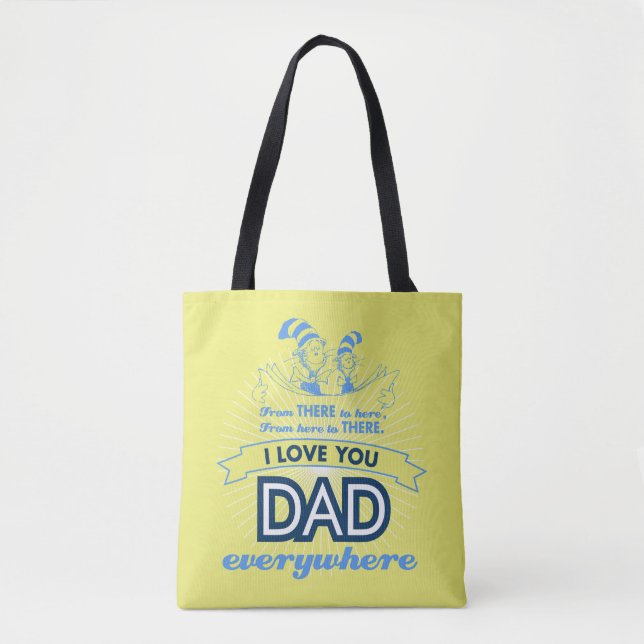 Dr. Seuss | I Liebe Sie Vater überall Tasche (Vorderseite)