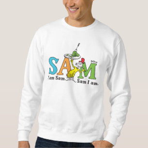 Dr. Seuss Ich bin Sam. Sam bin ich. Sweatshirt