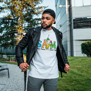 Dr. Seuss Ich bin Sam. Sam bin ich. Tri-Blend Shirt