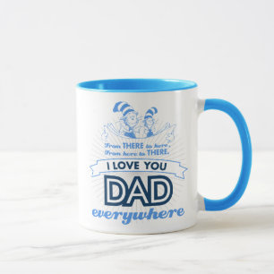 Dr. Seuss Ich liebe dich, Papa, überall Tasse