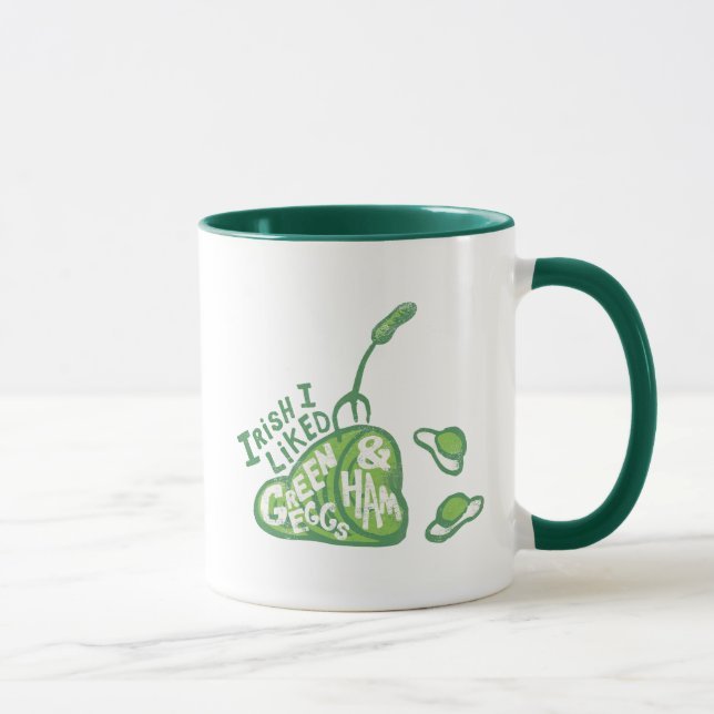 Dr. Seuss | Irisch Ich mochte Green Eggs & Ham Tasse (Rechts)
