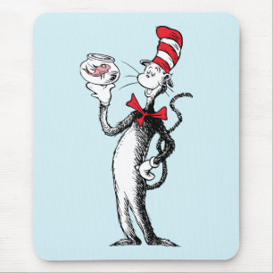 Dr. Seuss   Kater im Hut & Krinklebine Mousepad