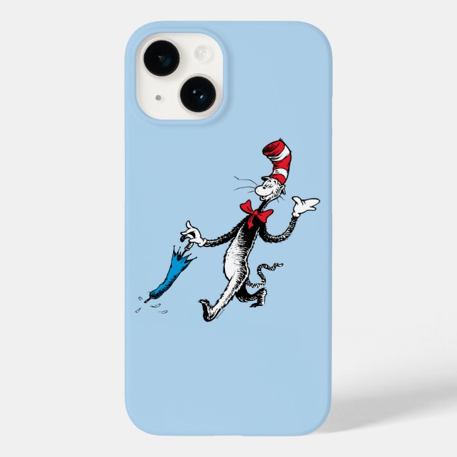 Dr. Seuss | Katze im Hat-Regenschirm Case-Mate iPhone 14 Hülle (Rückseite)