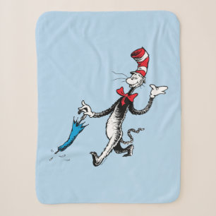 Dr. Seuss Katze im Hat-Regenschirm Sherpadecke