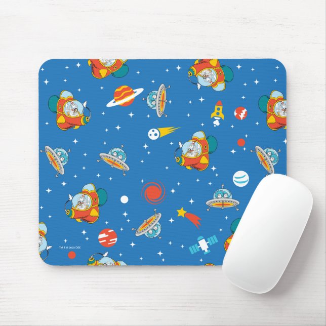 Dr. Seuss | Katze im Hat Space Muster Mousepad (Mit Mouse)