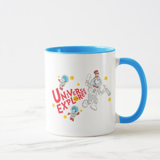 Dr. Seuss | Katze im Hat Universe Explorer Tasse (Rechts)