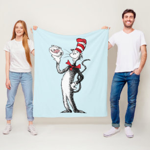 Dr. Seuss Katze im Hut & Krinklebine Fleecedecke