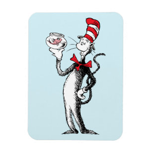 Dr. Seuss Katze im Hut & Krinklebine Magnet